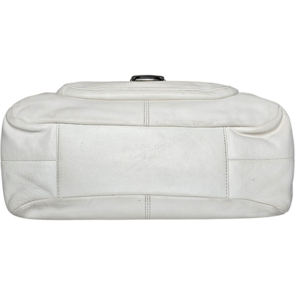 Coach Campbell Large Hobo White Leather F24686 - Picture 6 of 15